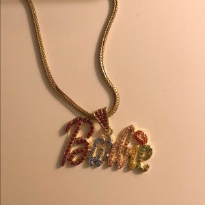 Barbie necklace
